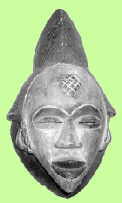 African mask from Gabun, click the picture, to jump to our Africam art page
